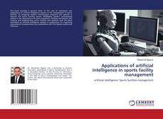 Portada del libro de Applications of artificial intelligence in sports facility management