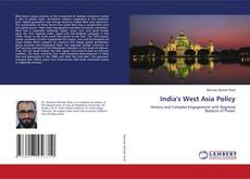 Обложка India's West Asia Policy