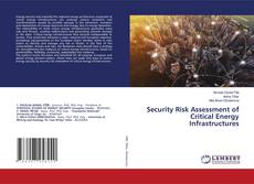 Copertina di Security Risk Assessment of Critical Energy Infrastructures