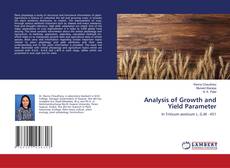 Buchcover von Analysis of Growth and Yield Parameter