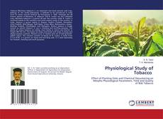 Bookcover of Physiological Study of Tobacco