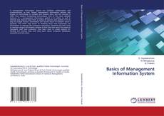 Buchcover von Basics of Management Information System