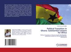 Capa do livro de Political Transition in Ghana: Substantial Lessons for Africa 