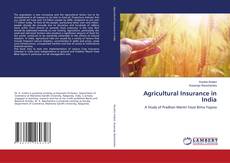 Capa do livro de Agricultural Insurance in India 