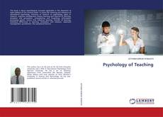 Capa do livro de Psychology of Teaching 