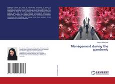 Copertina di Management during the pandemic