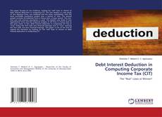 Buchcover von Debt Interest Deduction in Computing Corporate Income Tax (CIT)