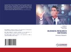 Capa do livro de BUSINESS RESEARCH METHODS 