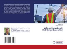 Capa do livro de Voltage Correction in Distributed Generation 