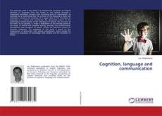 Copertina di Cognition, language and communication