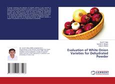 Buchcover von Evaluation of White Onion Varieties for Dehydrated Powder
