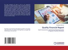Portada del libro de Quality Financial Report
