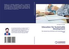 Bookcover of Education for Sustainable Development