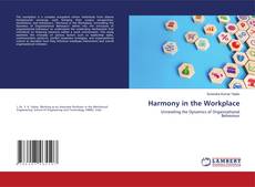 Copertina di Harmony in the Workplace
