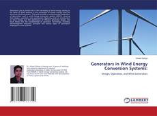 Couverture de Generators in Wind Energy Conversion Systems: