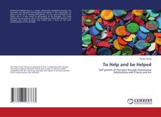 Capa do livro de To Help and be Helped 