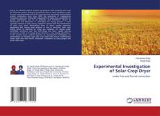 Couverture de Experimental Investigation of Solar Crop Dryer