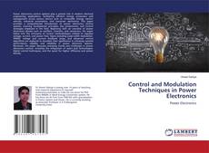 Portada del libro de Control and Modulation Techniques in Power Electronics