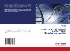 Couverture de CLONING OF P80 SURFACE LIPOPROTEIN OF Mycoplasma agalactiae