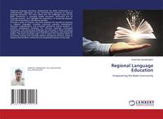 Capa do livro de Regional Language Education 