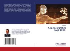 Capa do livro de CLINICAL RESEARCH HAND BOOK 