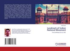 Capa do livro de Landmark of Indian National Movement 