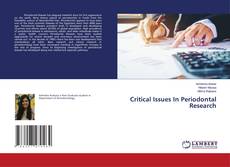 Buchcover von Critical Issues In Periodontal Research