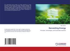 Capa do livro de Harvesting Energy 