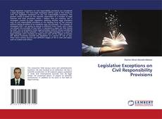 Copertina di Legislative Exceptions on Civil Responsibility Provisions