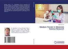 Обложка Modern Trends in Materials Science Research