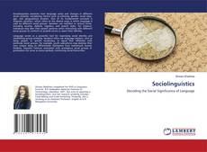 Copertina di Sociolinguistics
