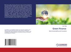Capa do livro de Green Finance 