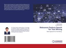 Buchcover von Relevance Feature Search for Text Mining