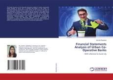 Couverture de Financial Statements Analysis of Urban Co-Operative Banks