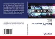 Immunotherpy in Head and Neck Cancer kitap kapağı