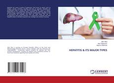 HEPATITIS & ITS MAJOR TYPES kitap kapağı