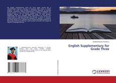 Couverture de English Supplementary for Grade Three