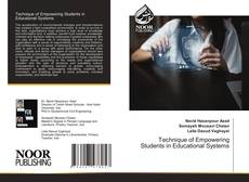 Bookcover of Technique of Empowering Students in Educational Systems