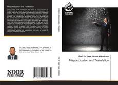 Bookcover of Mispunctuation and Translation