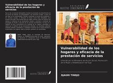 Capa do livro de Vulnerabilidad de los hogares y eficacia de la prestación de servicios 