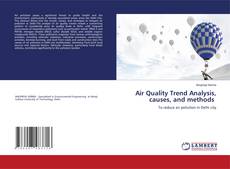 Portada del libro de Air Quality Trend Analysis, causes, and methods