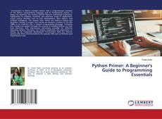 Capa do livro de Python Primer: A Beginner's Guide to Programming Essentials 