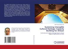 Copertina di Sustaining Intangible Cultural Heritage: Capacity Building for Artisan