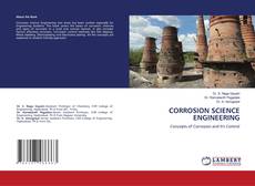CORROSION SCIENCE ENGINEERING kitap kapağı