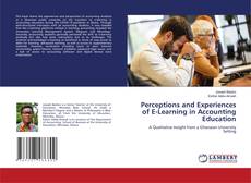 Portada del libro de Perceptions and Experiences of E-Learning in Accounting Education