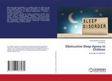 Portada del libro de Obstructive Sleep Apnea In Children