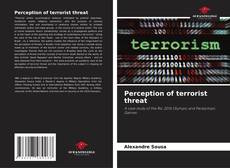 Portada del libro de Perception of terrorist threat
