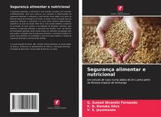 Bookcover of Segurança alimentar e nutricional
