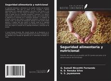 Seguridad alimentaria y nutricional kitap kapağı