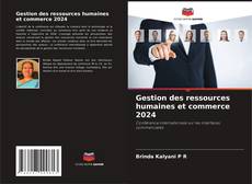 Buchcover von Gestion des ressources humaines et commerce 2024